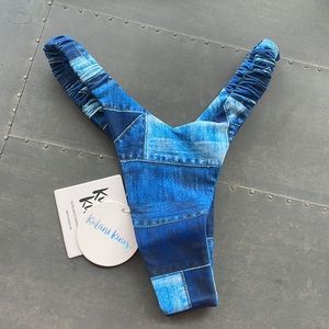 Kulani Kinis Retro Y Cheeky bottoms in Lovestruck